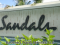 Sandals sign