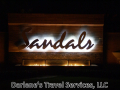 Entrance sign